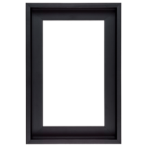 20×20 cm Fekete kiállító képkeret