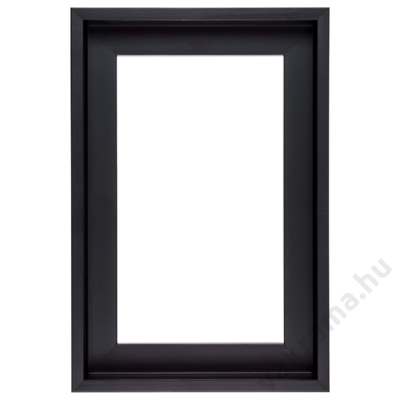 60×80 cm Fekete kiállító képkeret
